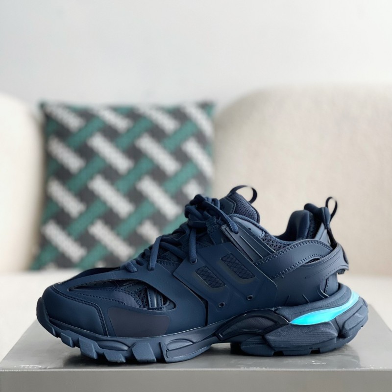 Ba*len*cia*ga Track 1.0 track led Trainers