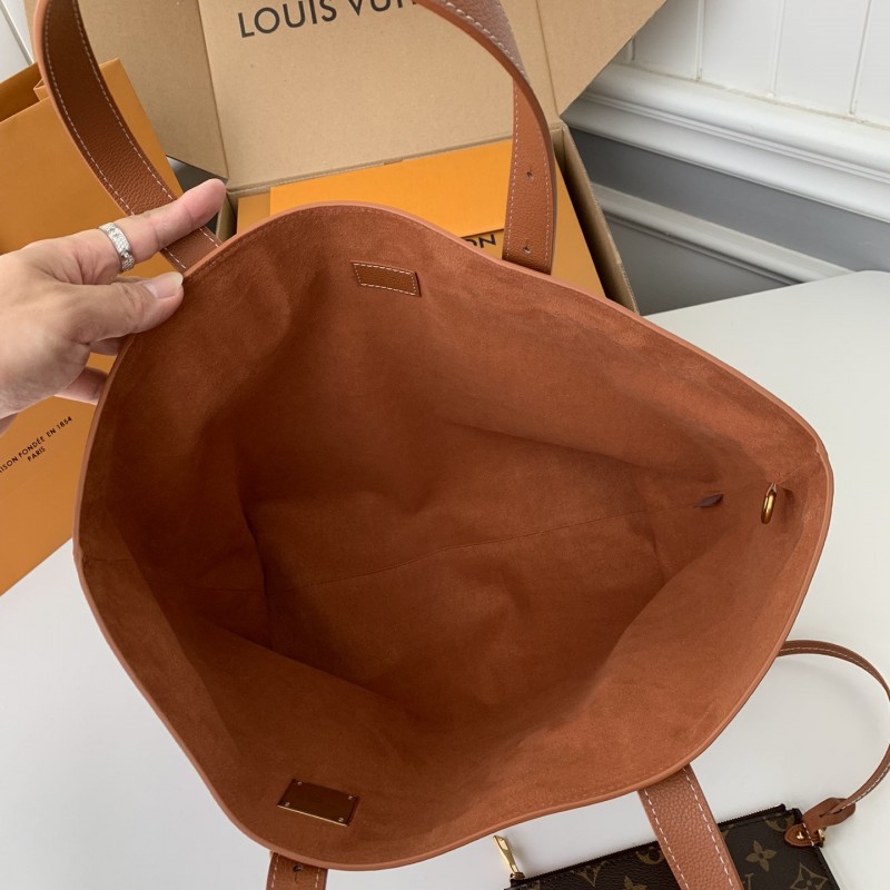 L0*is V*t0n Low Key Cabas Mid -number Handbag M25343 Size: 30*14*47cm