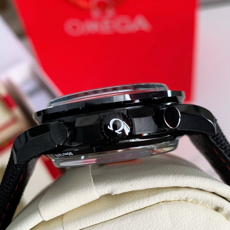 Om**a Speedmaster Series Dark Side of the Moon，50m waterproof watch, 44.25mm