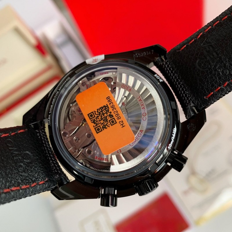 Om**a Speedmaster Series Dark Side of the Moon，50m waterproof watch, 44.25mm