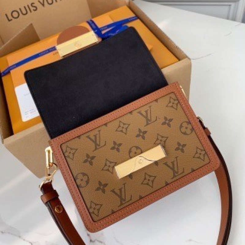L0*is V*t0n MINI DAUPHINE handbag, small Daphne M45959, size: 20*15*9cm