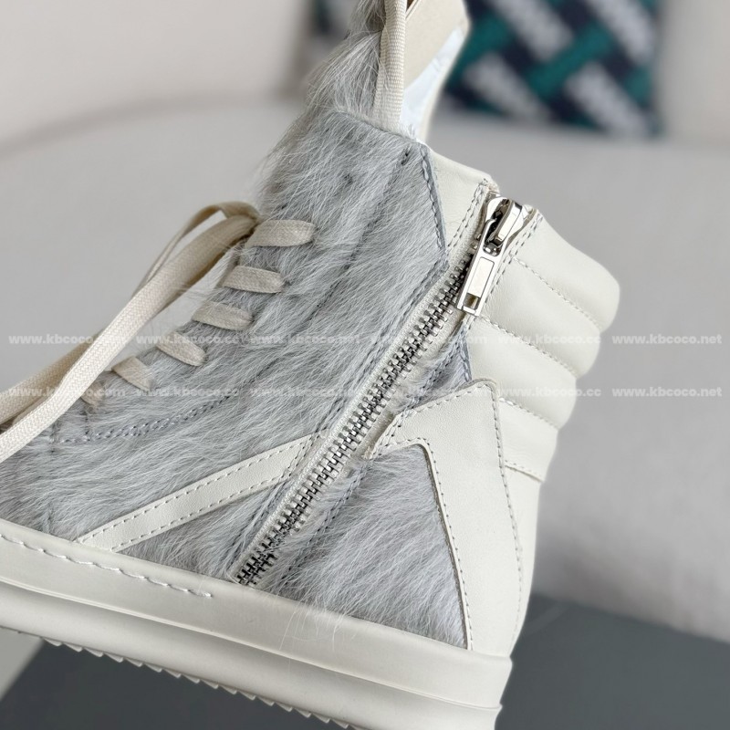 RICK OWENSRO Rick Owens FW23 LUXOR Series High-Top Sneakers