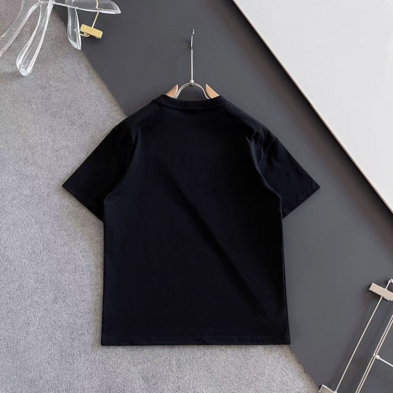 D*0r catwalk graphic casual crew neck T-shirt