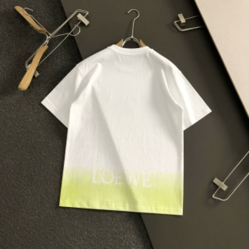 Givenchy SpringSummer White Gradient Printed Letter T-shirt