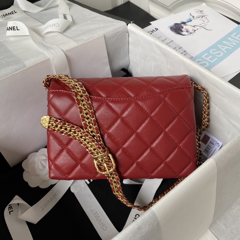 Ch*el 23S Underarm Bag AS3994, Top Quality  SIZE: 14 * 21 * 10cm