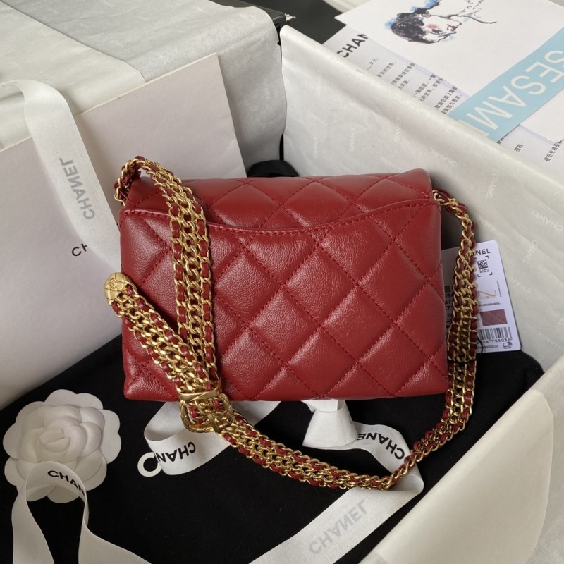 Ch*el 23S Underarm Bag AS3984, Top Quality    SIZE: 12 * 18 * 10cm