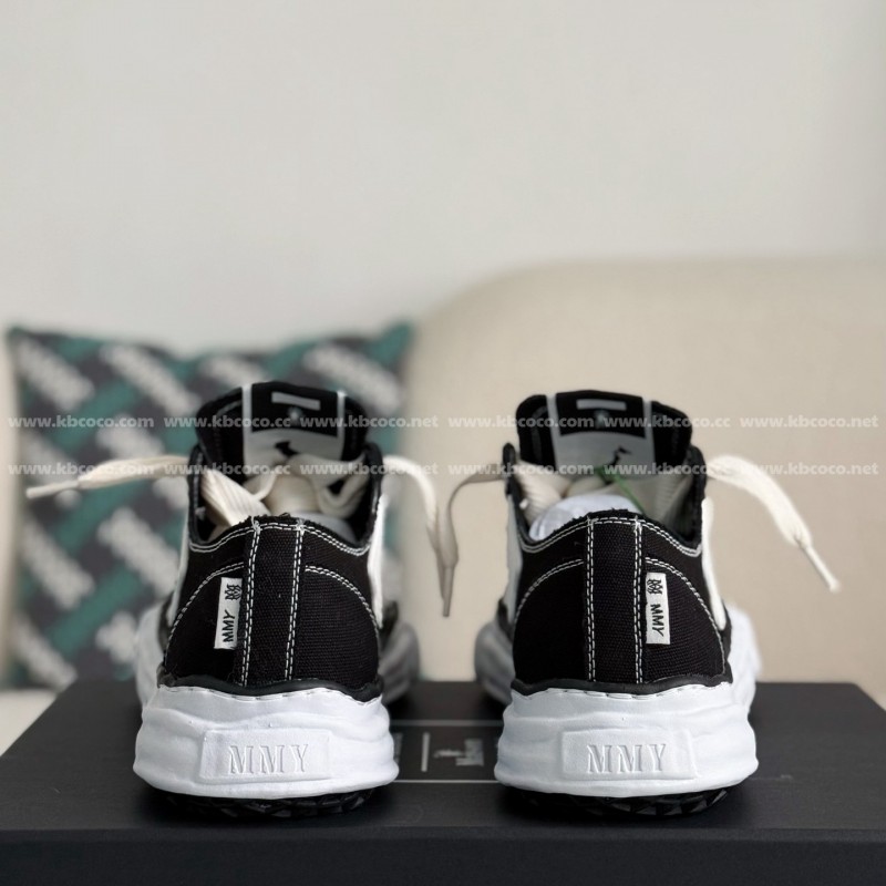 Maison Mihara Yasuhiro x  AMIRI Skel- Top Low canvas shoes