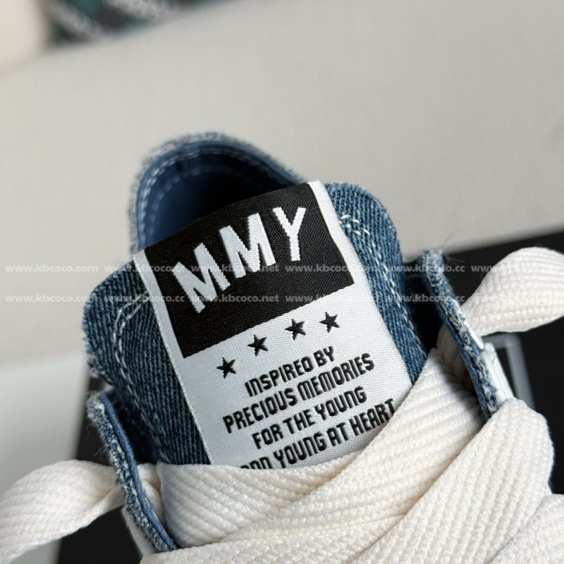 Maison Mihara Yasuhiro x  AMIRI Skel- Top Low canvas shoes