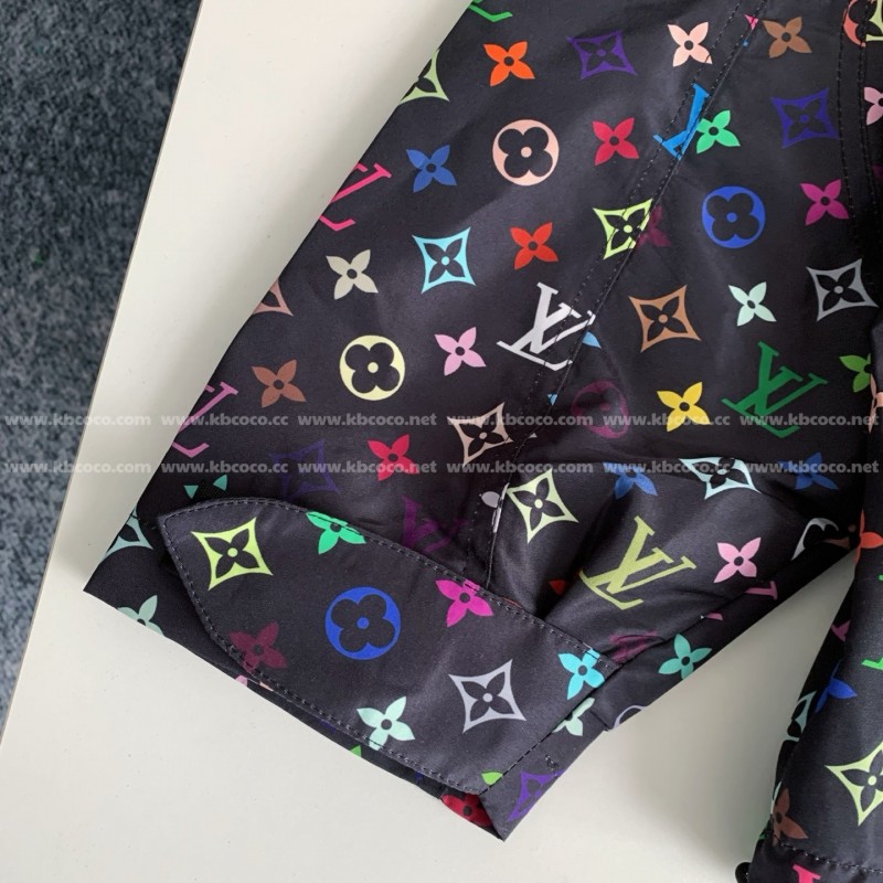 L0*is V*t0n Full Logo Print Jackets