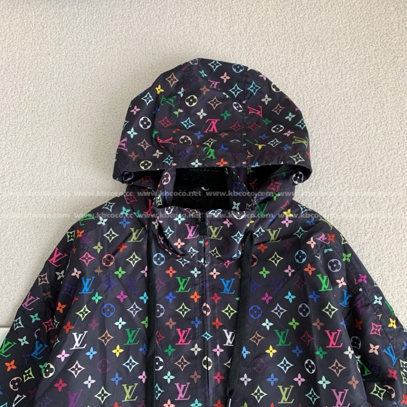 L0*is V*t0n Full Logo Print Jackets