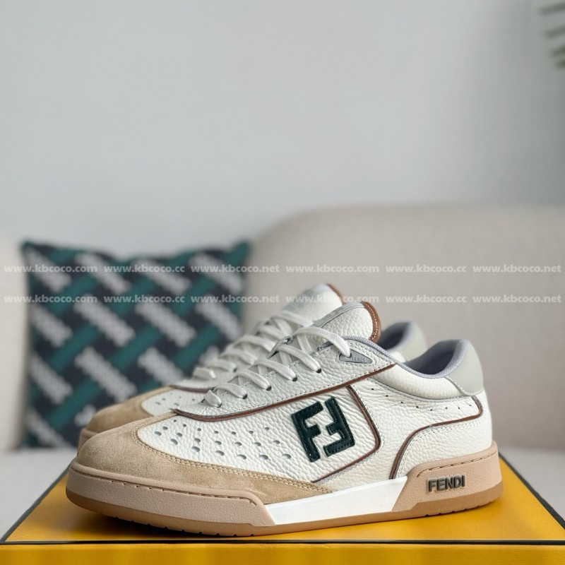 F**di Leather Casual Plimsoll Shoes