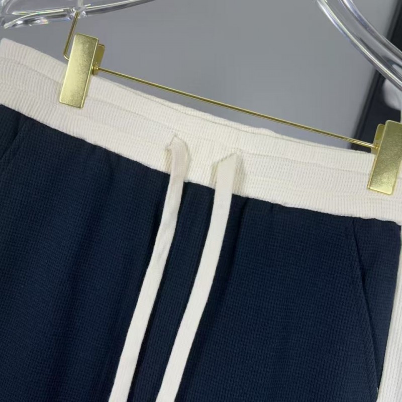 L0ew* latest casual patchwork shorts