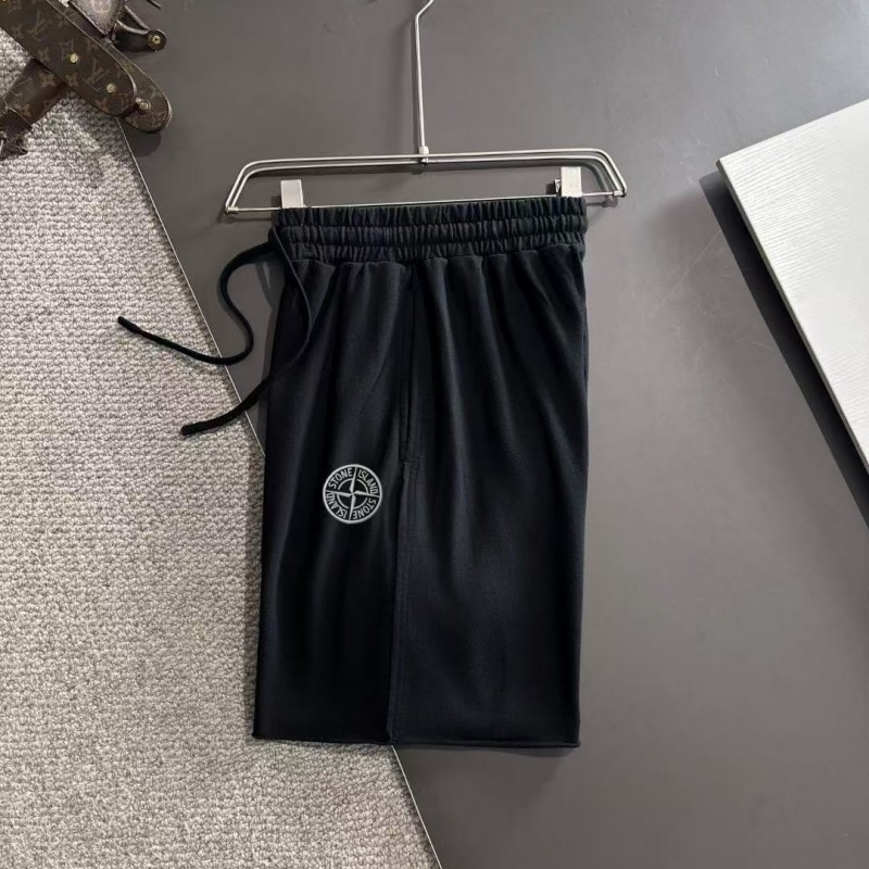 Stone Island 2025 Spring and Summer New Elastic Casual Shorts