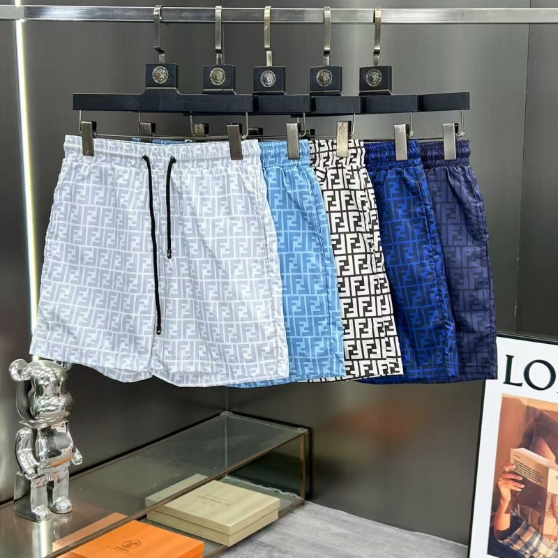 F**di 2025ss summer new beach pants quick-drying fabric