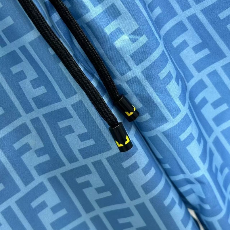 F**di 2025ss summer new beach pants quick-drying fabric