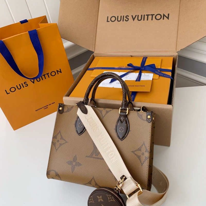 L0*is V*t0n Borsa OnTheGo PM M46373，Size：25*19*11.5cm