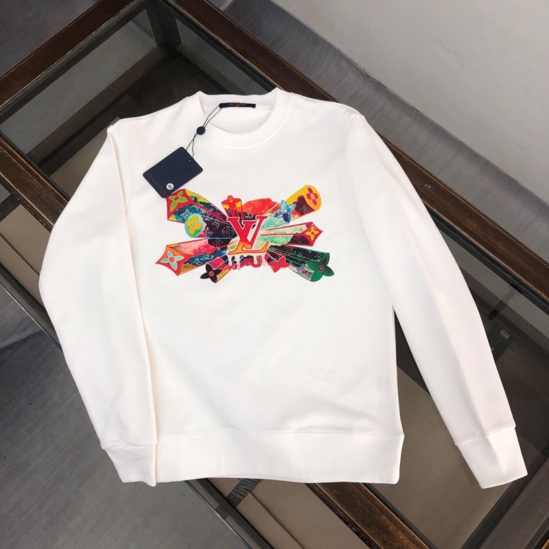 L0*is V*t0n 2023 new autumn and winter couples style round neck sweatshirt