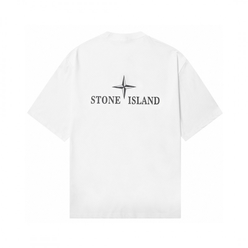 Stone Island White T-shirt