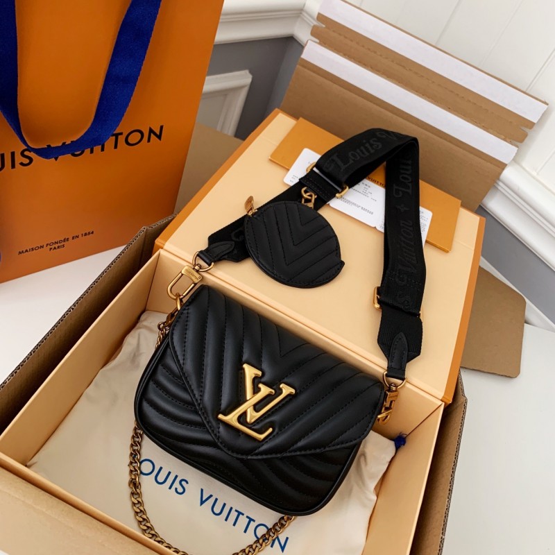 L0*is V*t0n NEW WAVE MULTI-POCHETTE frame SIZE:19*14*5CM