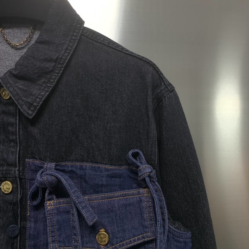 L0*is V*t0n Denim denim jacket