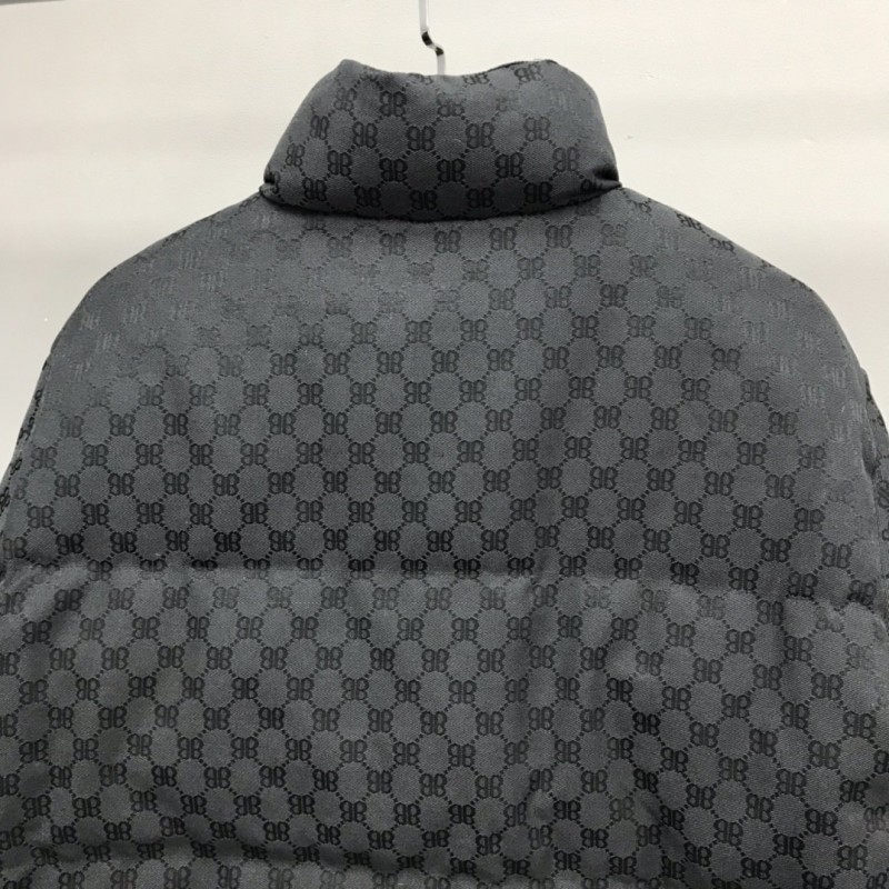 Ba*len*cia*ga Double B Down Jacket