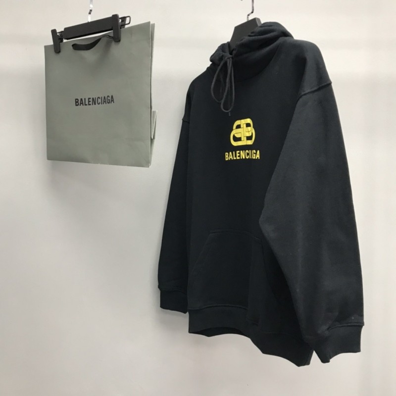 Ba*len*cia*ga lock hooded sweatshirt