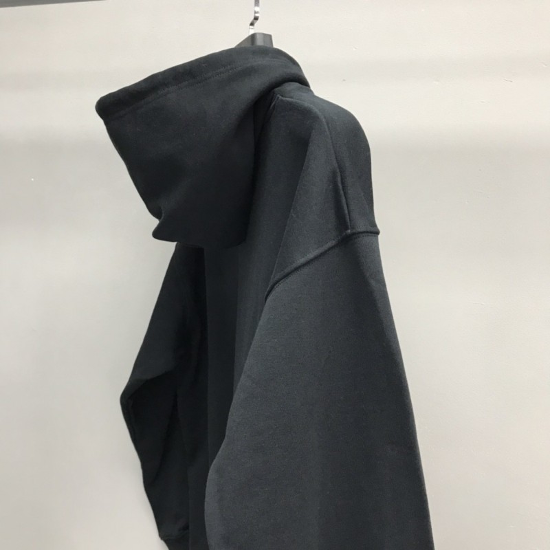 Ba*len*cia*ga lock hooded sweatshirt