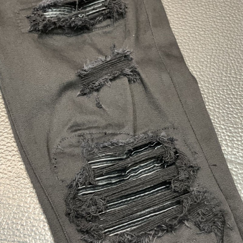 Amiri slim fit petite straight jeans