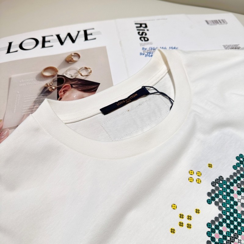 L0*is V*t0n 24ss Spring Dragon Year Limited Cotton T-shirt