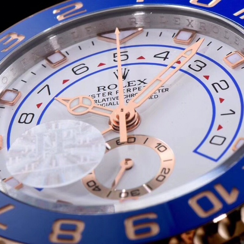 R*l*x YM2 yachts famous second generation steel band version wristwatch