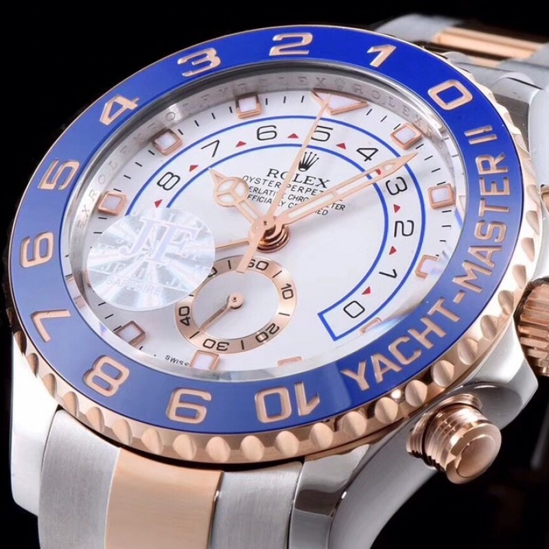 R*l*x YM2 yachts famous second generation steel band version wristwatch
