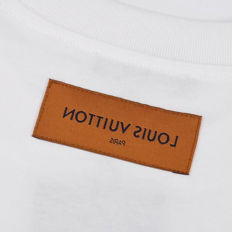 L0*is V*t0n 24ss new embroidered round neck t-shirt