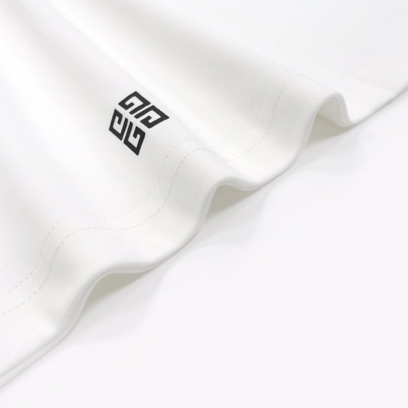 Givenchy 2024ss new summer feather print t-shirt
