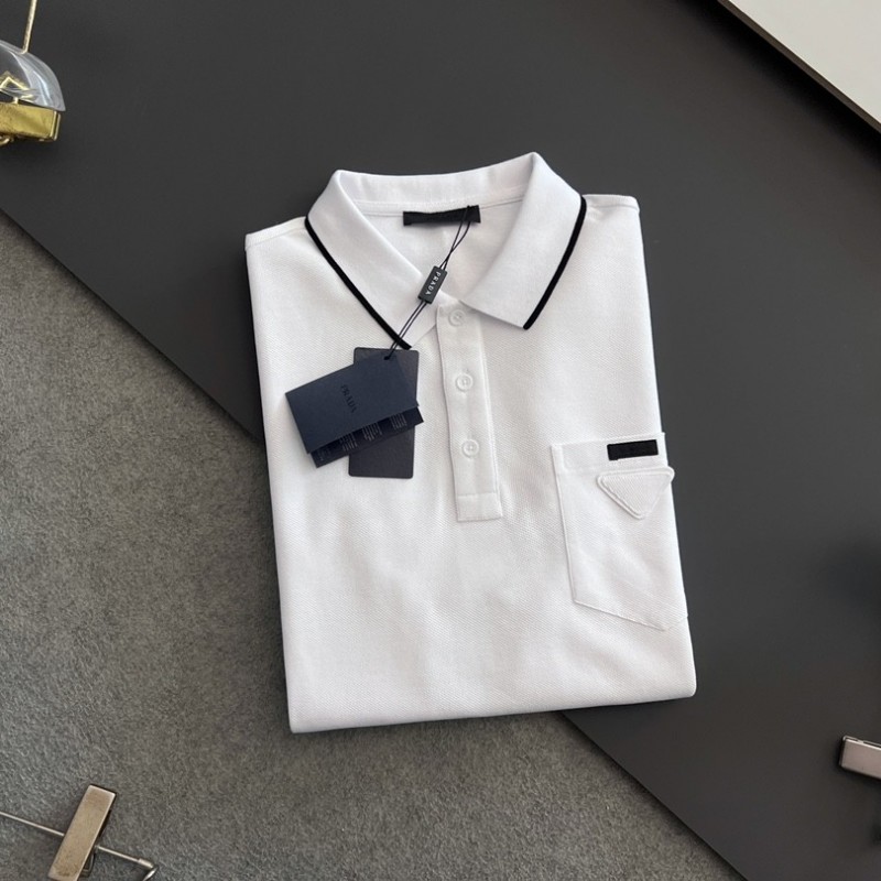 Pra*a New Men’s polo shirts for springsummer 2024