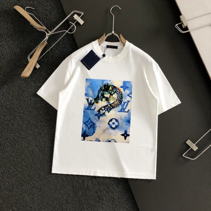 L0*is V*t0n Dragon Cloud printed T-shirt