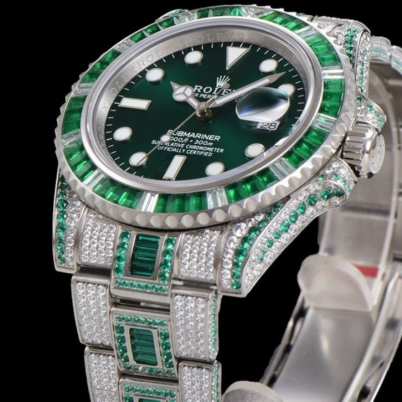 r*l*x 904 steel submariner luxury full Di*m*nd special edition